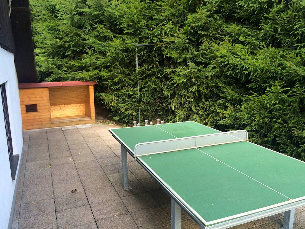 stolní tenis,pískoviště, ruské kuželky