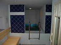 ochlazovací bazen u sauny