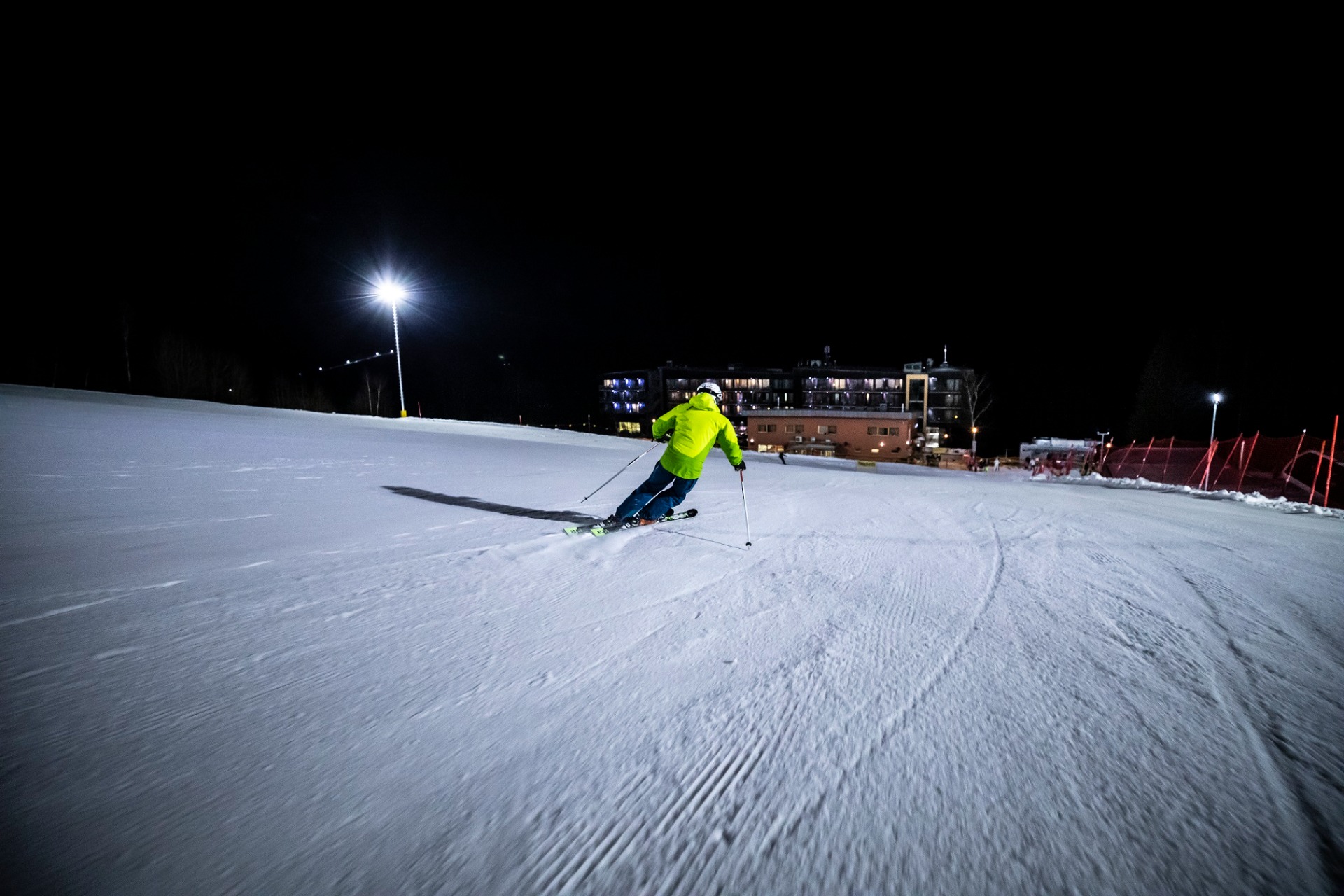 večerní lyžování